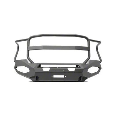 Fab Fours Matrix Front Bumper with Full Guard; Bare Steel (11-16 F-350 Super Duty)
