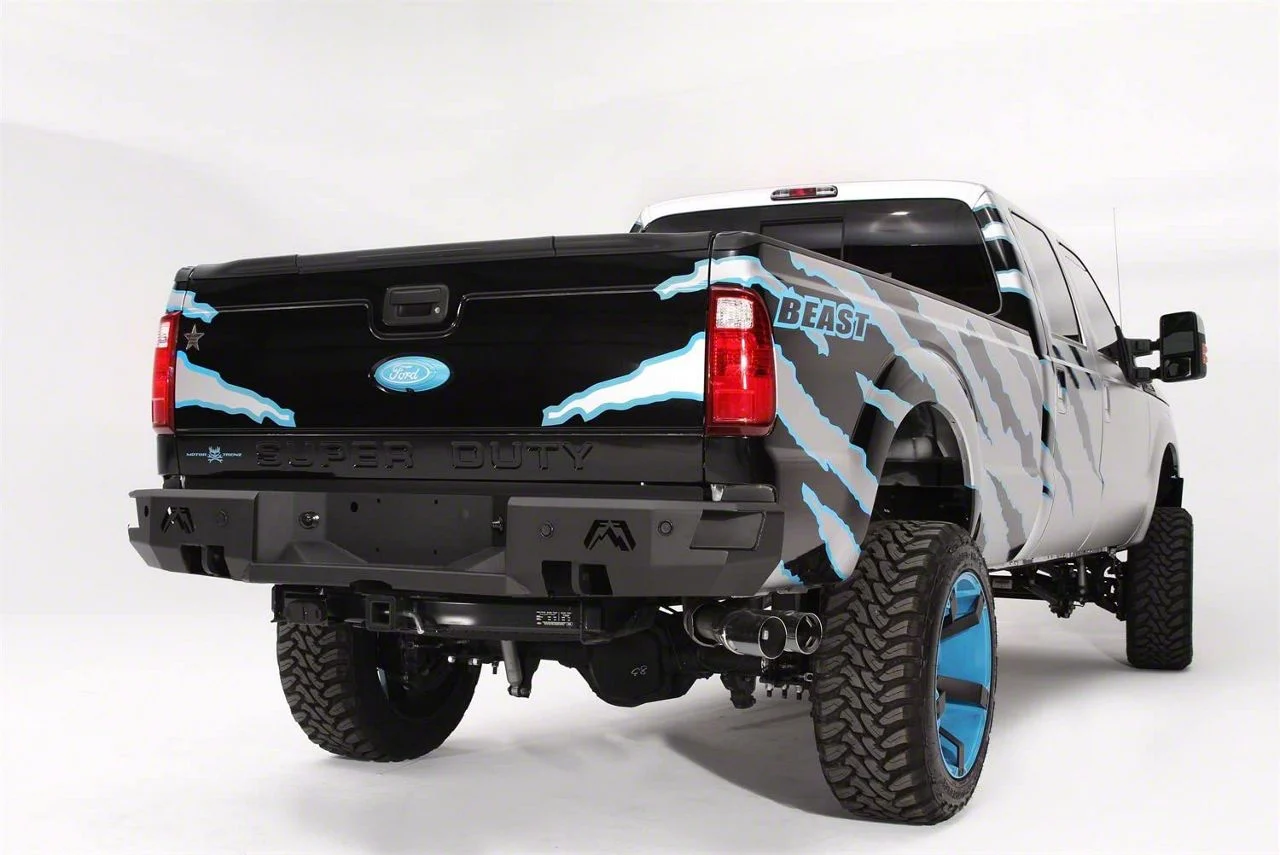 Fab Fours Premium Rear Bumper; Bare Steel (11-16 F-350 Super Duty)