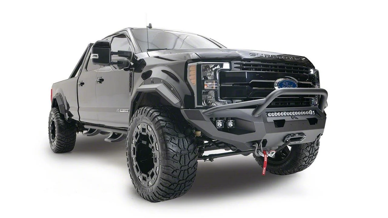 Fab Fours Matrix Front Bumper with Pre-Runner Guard; Bare Steel (10-18 RAM 3500)