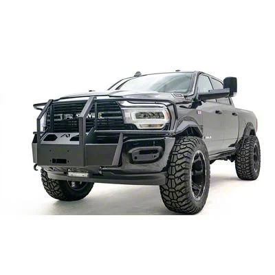 Fab Fours Open Fender Base System; Bare Steel (19-26 RAM 3500)