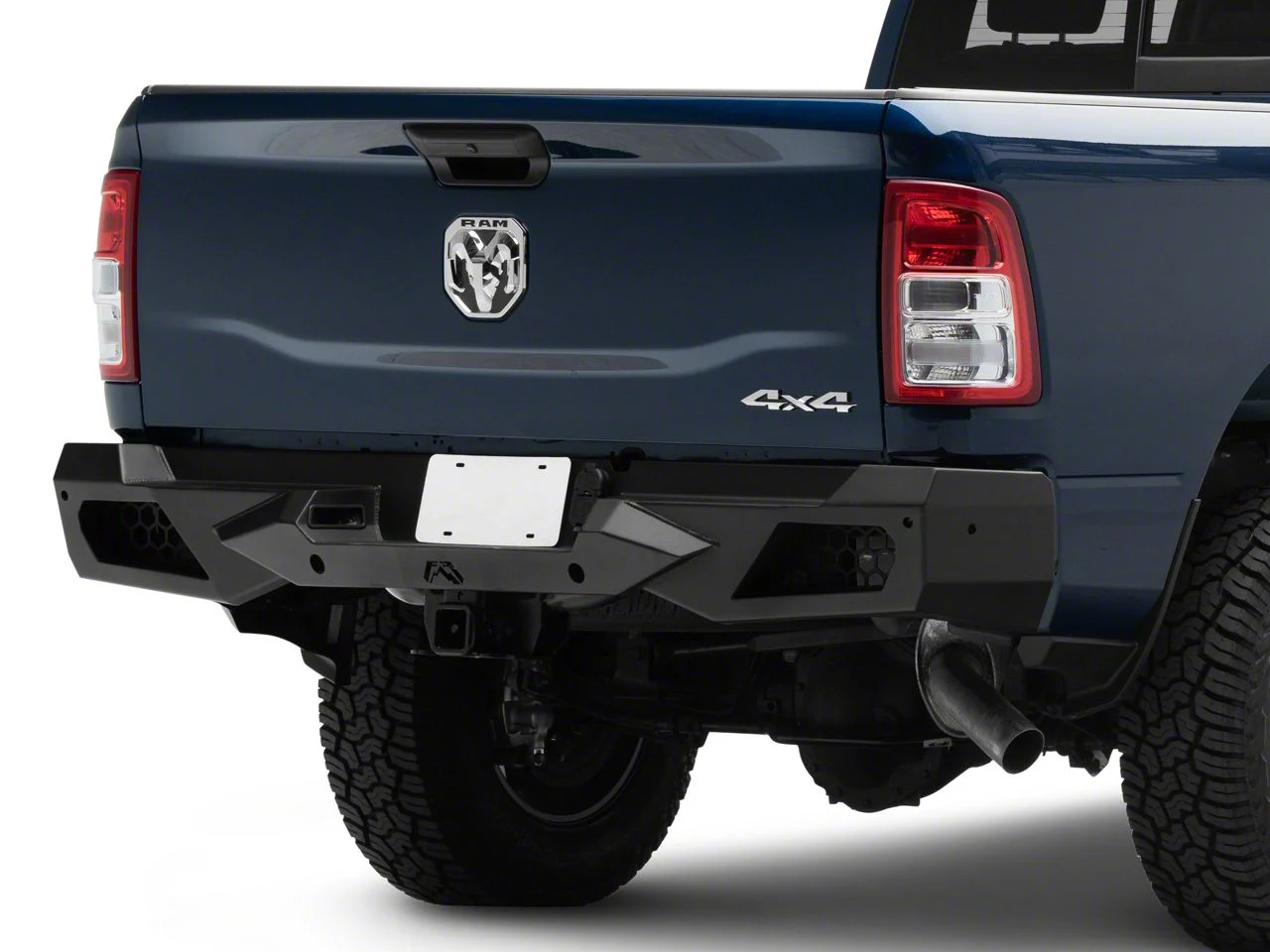 Fab Fours Vengeance Rear Bumper; Matte Black (19-26 RAM 3500)