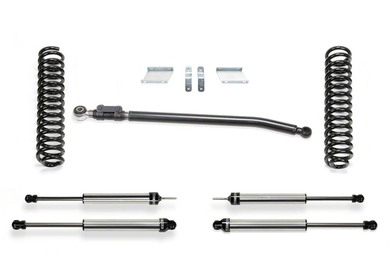Fabtech 2.50-Inch Basic Suspension Lift Kit with Dirt Logic Shocks (11-16 4WD 6.7L Powerstroke F-350 Super Duty SRW)