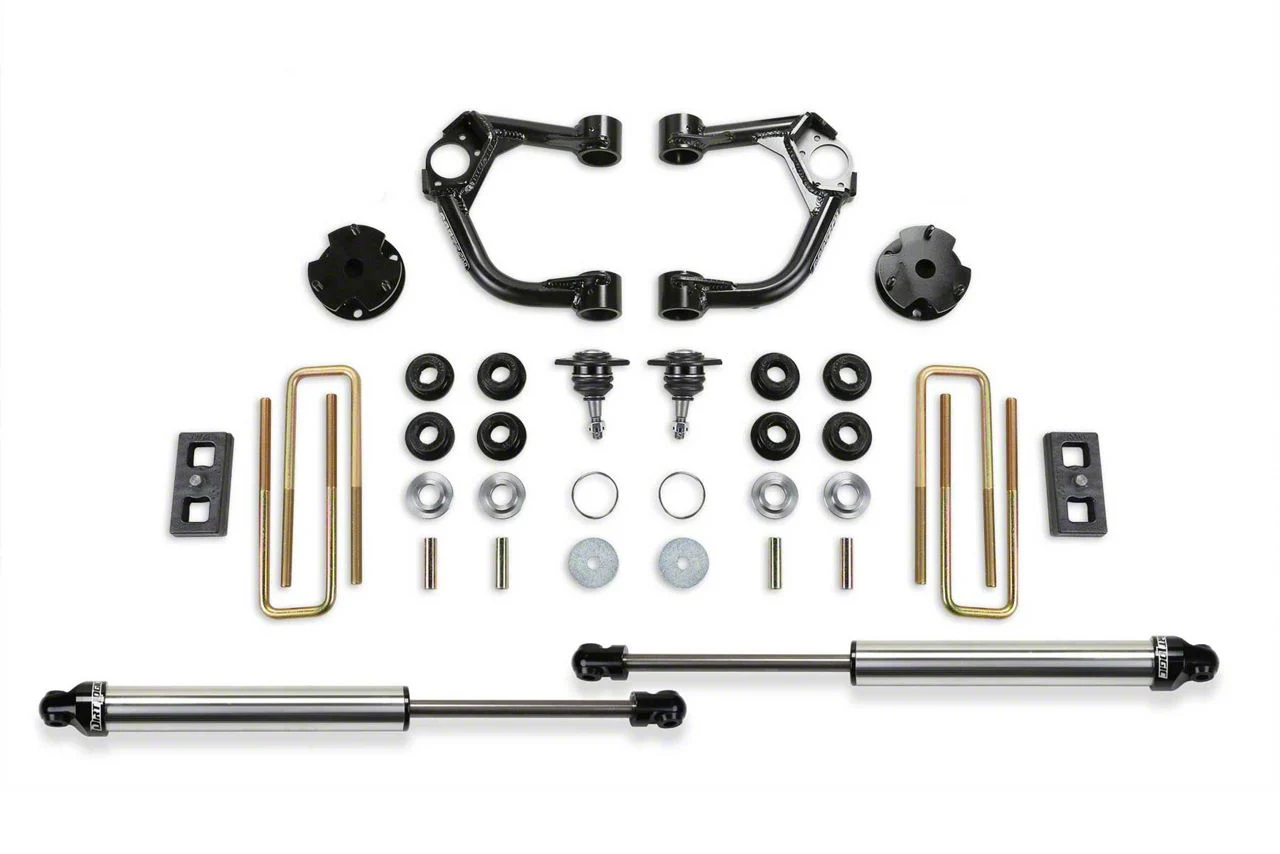 Fabtech 3.50-Inch Ball Joint Upper Control Arm Lift Kit with Dirt Logic 2.25 Shocks (19-23 4WD Ranger SuperCrew)