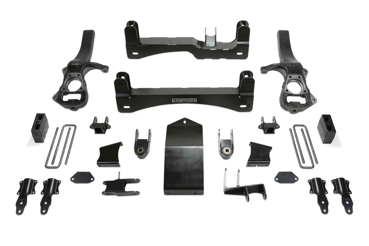 Fabtech 6-Inch Basic Suspension Lift Kit (19-24 4WD Sierra 1500 Denali)