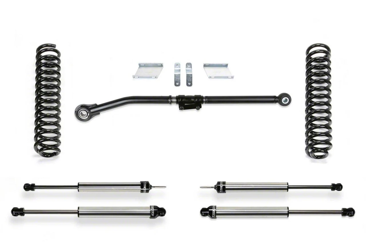 Fabtech 2.50-Inch Basic Suspension Lift Kit with Dirt Logic Shocks (17-22 4WD 6.7L Powerstroke F-250 Super Duty)
