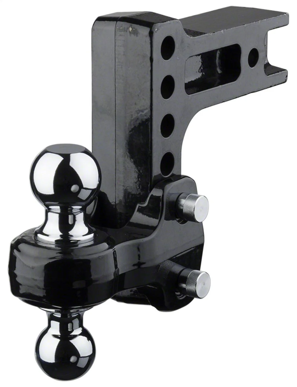 FLASH SSBM HD Series 2.50-Inch Receiver Hitch Adjustable Ball Mount; 6-Inch Drop (Universal; Some Adaptation May Be Required)