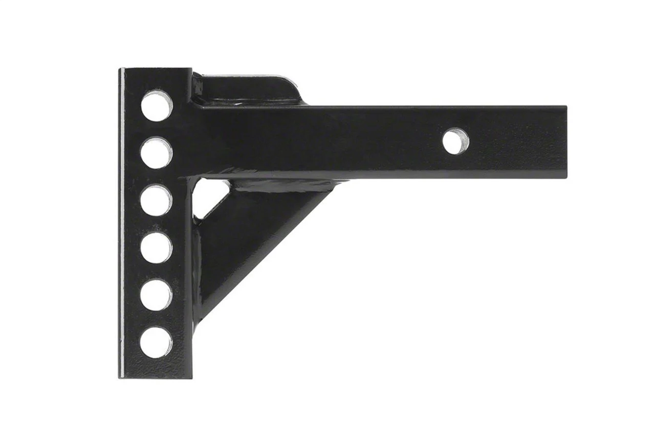 e2 Standard Adjustable Weight Distribution Hitch Shank; 2.50-Inch Drop; 5.50-Inch Rise (Universal; Some Adaptation May Be Required)