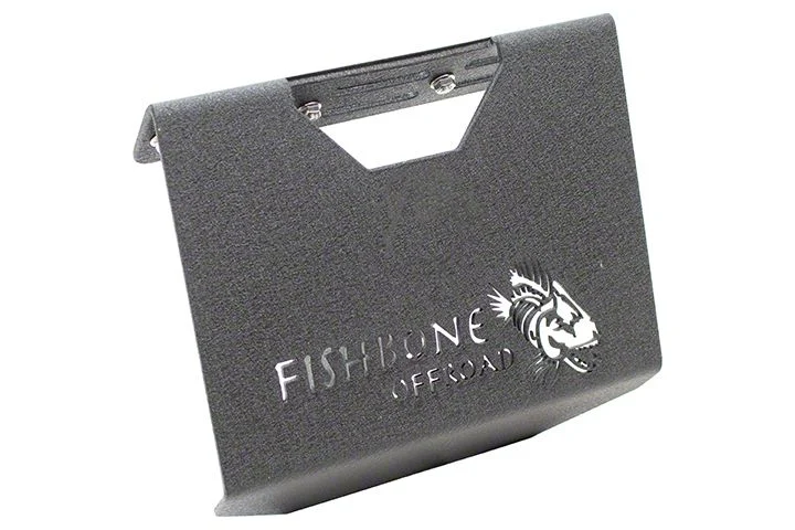Fishbone Offroad 2-Inch Receiver Hitch Mounted Step and Skid Plate (Universal; Some Adaptation May Be Required)