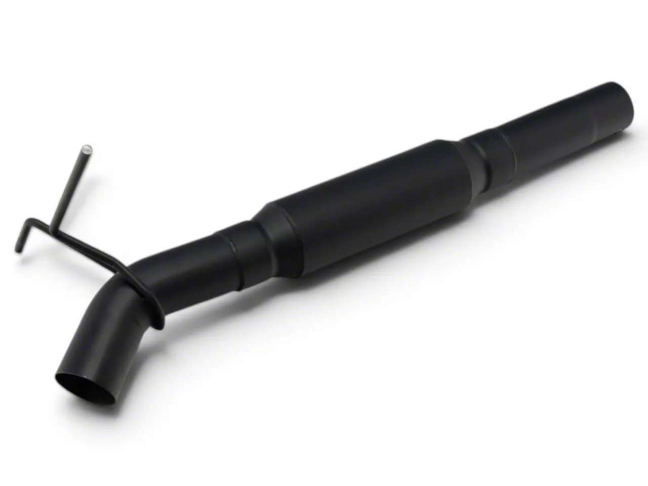 Flowmaster Outlaw Extreme Single Exhaust System; Turn Down (14-18 4.3L Silverado 1500)
