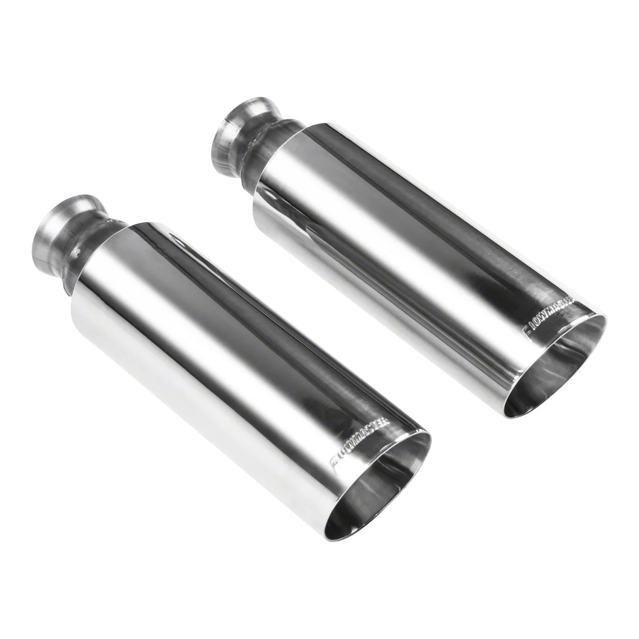 Flowmaster Direct-Fit Exhaust Tips; Polished (09-18 5.7L RAM 1500 w/ Factory Dual Exhaust)