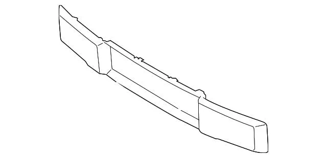 Ford Lower Bumper Grille Insert; Black (15-17 F-150, Excluding EcoBoost)