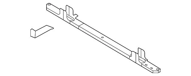 Ford Radiator Support Lower Tie Bar (09-14 F-150)