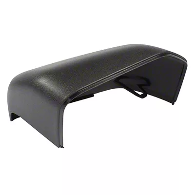 Ford Standard Door Mirror Cover; Black; Passenger Side (15-20 F-150)