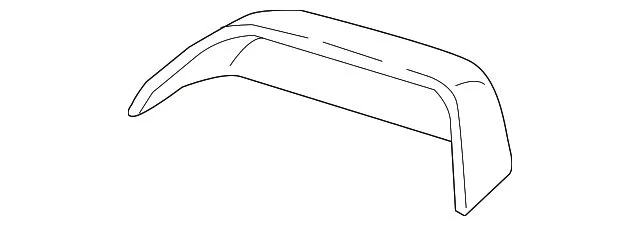 Ford Towing Mirror Cover; Black; Passenger Side (18-20 F-150)