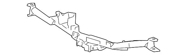 Ford Trailer Hitch Reinforcement Draw Bar (06-08 F-150 Styleside w/o Towing Package)