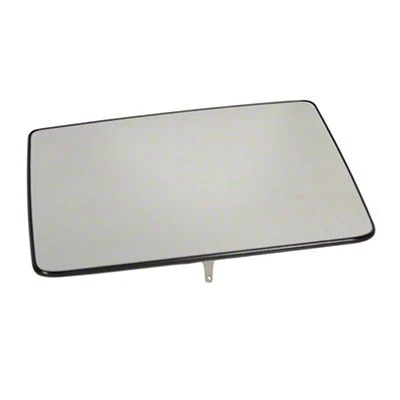 Ford Upper Heated Towing Side Mirror Glass; Driver Side (07-12 F-150)