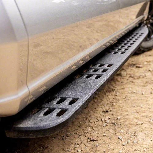Ford Performance Tremor Off-Road Running Boards; Matte Black (17-26 F-350 Super Duty SuperCrew)