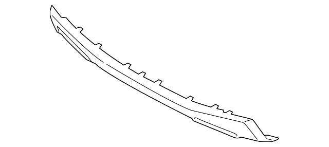 Ford Front Lower Valance with Tow Hook Openings; Not Pre-Drilled for Front Parking Sensors (19-23 Ranger)