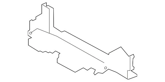 Ford Lower Grille Air Deflector (19-23 Ranger w/ Adaptive Cruise Control)