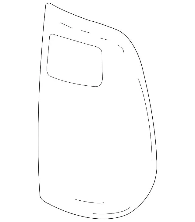 Ford Factory Replacement Tail Light; Black Housing; Red Lens; Driver Side (11-16 F-250 Super Duty)