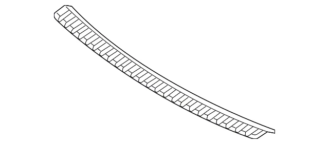 Ford Front Bumper Step Pad; Black (11-16 F-250 Super Duty)