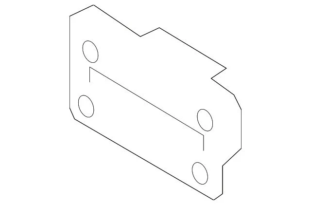 Ford Front License Plate Bracket (17-19 F-250 Super Duty)
