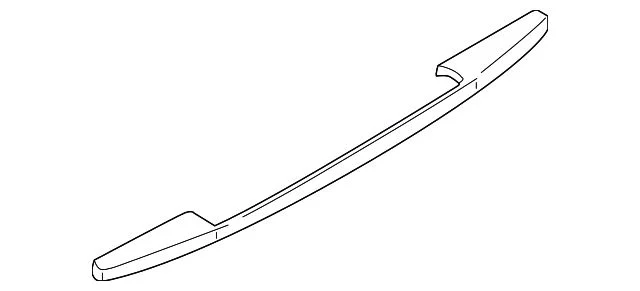 Ford Outer Tailgate Molding (17-19 F-250 Super Duty)