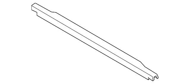 Ford Tailgate Molding; Adobe (11-16 F-250 Super Duty w/o Tailgate Step)