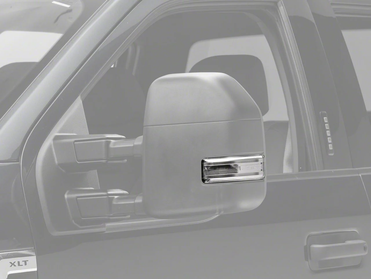 Ford Towing Mirror Turn Signal Light Only; Driver Side (17-26 F-250 Super Duty)