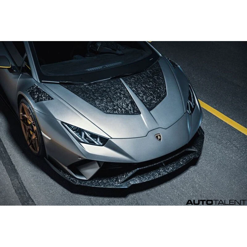 1016 Industries Aero Forged Carbon Front Bumper For Lamborghini Huracan LP-610 2015-2019
