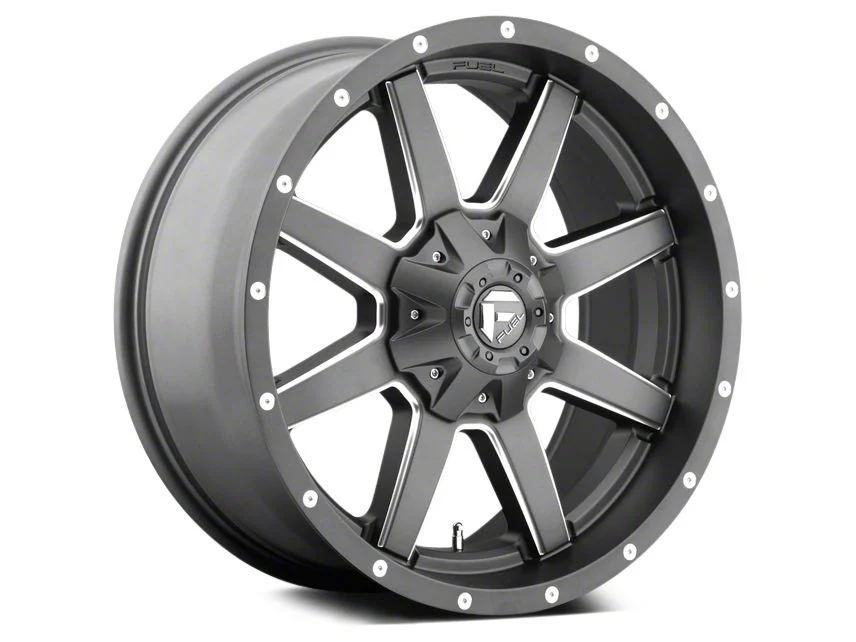 Fuel Wheels Maverick Matte GunMetal 5-Lug Wheel; 20x9; 1mm Offset (02-08 RAM 1500, Excluding Mega Cab)