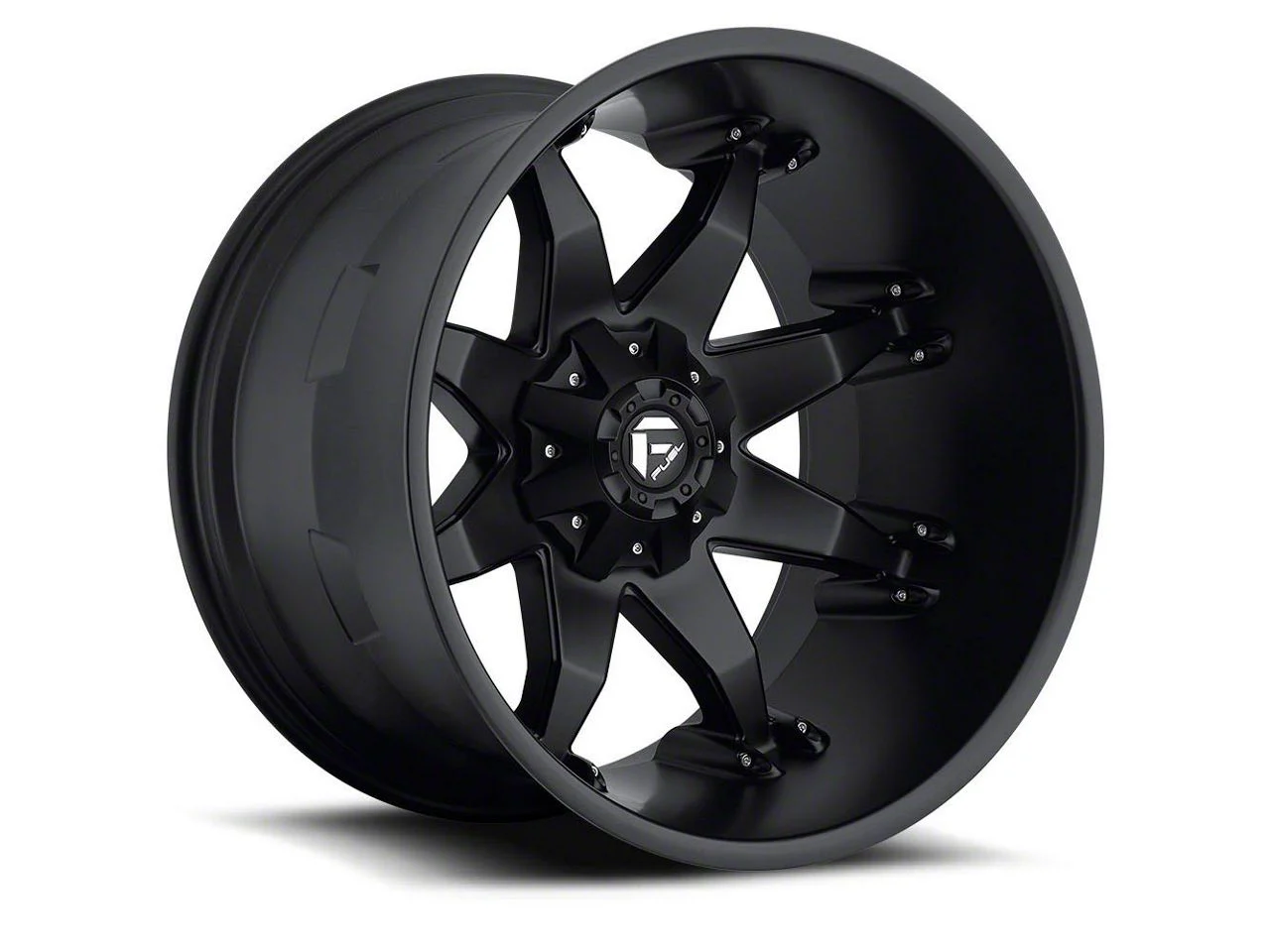 Fuel Wheels Octane Matte Black 5-Lug Wheel; 20x12; -44mm Offset (02-08 RAM 1500, Excluding Mega Cab)