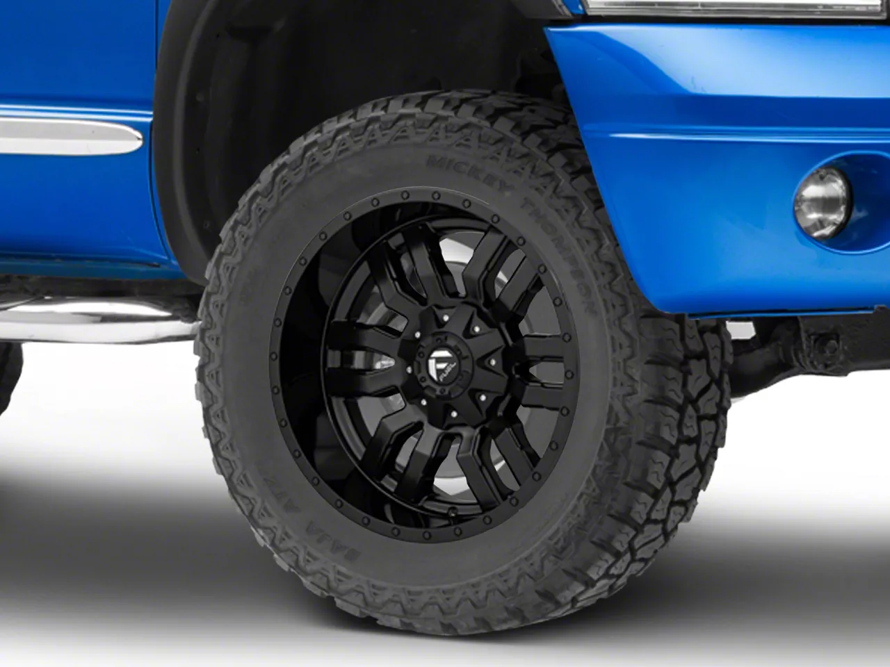 Fuel Wheels Sledge Matte Black 5-Lug Wheel; 20x10; -18mm Offset (02-08 RAM 1500, Excluding Mega Cab)