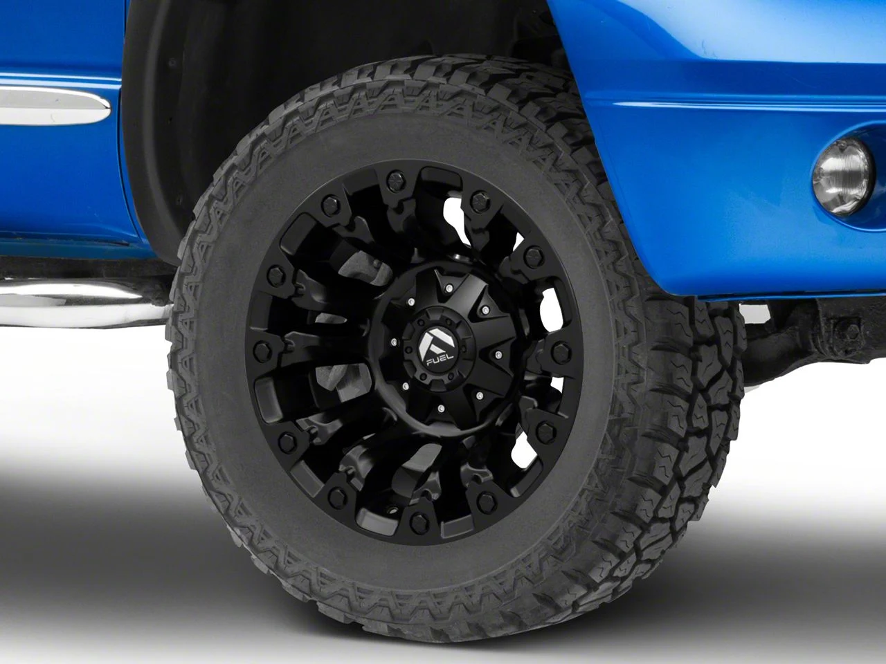 Fuel Wheels Vapor Matte Black 5-Lug Wheel; 20x9; 1mm Offset (02-08 RAM 1500, Excluding Mega Cab)