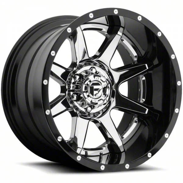 Fuel Wheels Rampage Chrome 6-Lug Wheel; 20x10; -19mm Offset (07-13 Sierra 1500)