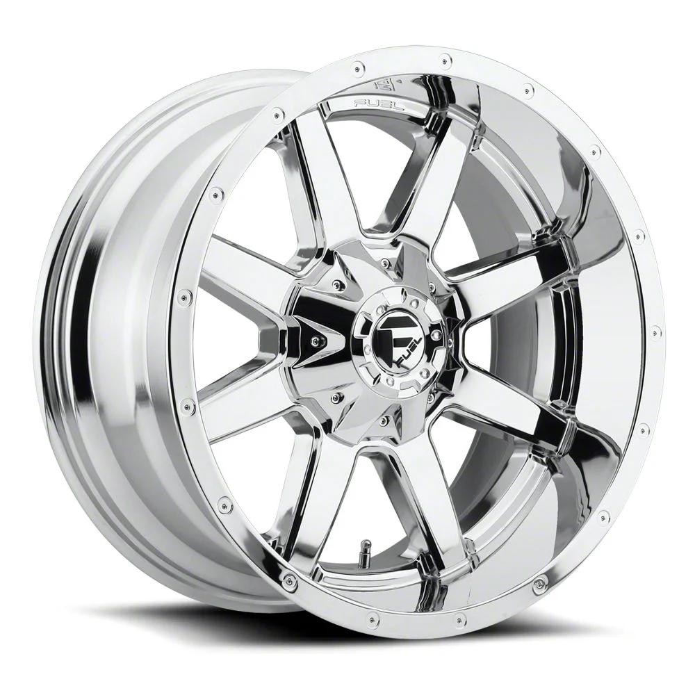 Fuel Wheels Maverick Chrome 8-Lug Wheel; 20x9; 1mm Offset (11-14 Silverado 2500 HD)