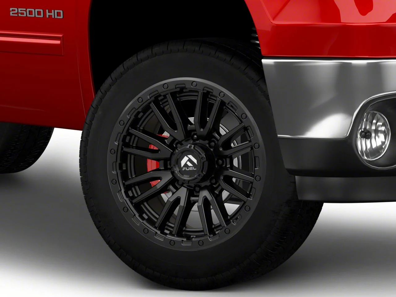 Fuel Wheels Rebel Matte Black 8-Lug Wheel; 20x10; -18mm Offset (11-14 Sierra 2500 HD)