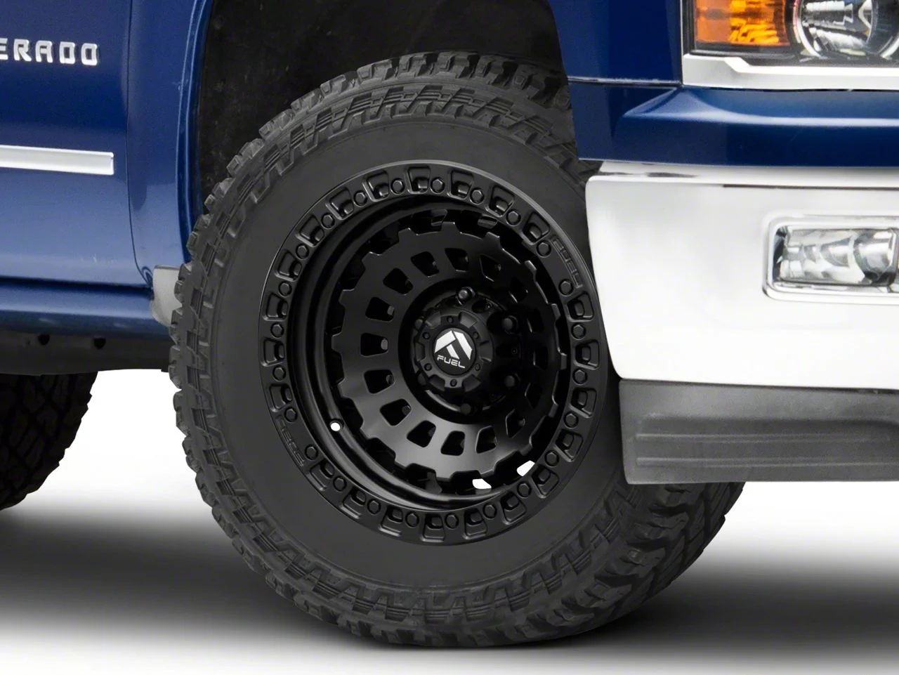 Fuel Wheels Zephyr Matte Black 6-Lug Wheel; 20x9; 20mm Offset (14-18 Silverado 1500)