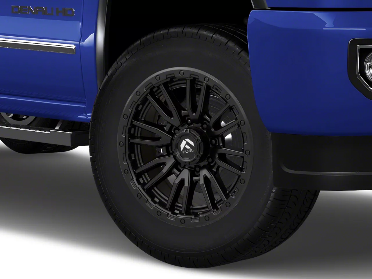 Fuel Wheels Rebel Matte Black 8-Lug Wheel; 20x10; -18mm Offset (15-19 Sierra 2500 HD)