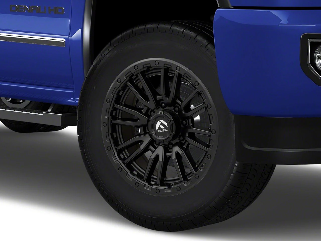 Fuel Wheels Rebel Matte Black 8-Lug Wheel; 22x10; -18mm Offset (15-19 Sierra 2500 HD)