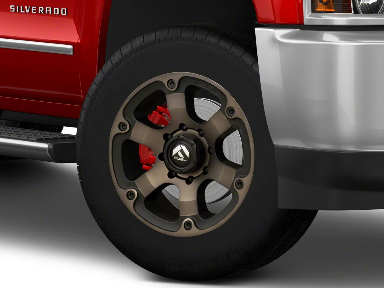 Fuel Wheels Blitz Gloss Black 8-Lug Wheel; 20x10; -18mm Offset (15-19 Silverado 3500 HD SRW)