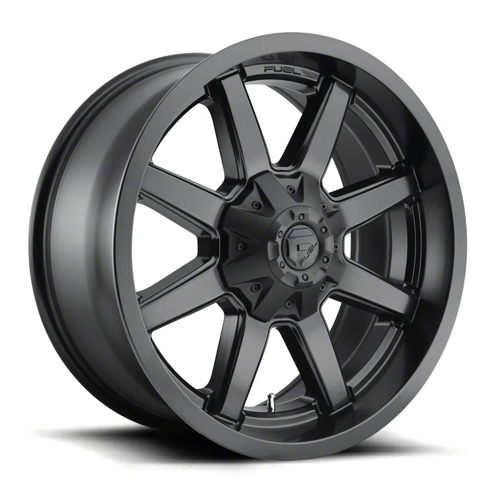 Fuel Wheels Maverick Matte Black 8-Lug Wheel; 20x10; -18mm Offset (15-19 Silverado 3500 HD SRW)