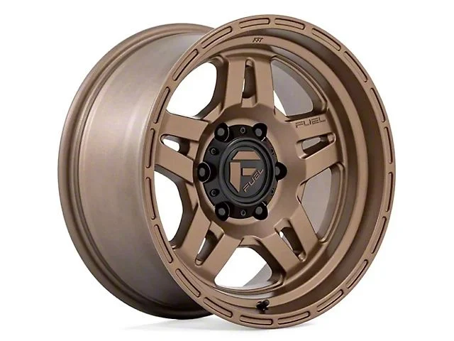 Fuel Wheels Oxide Matte Bronze 6-Lug Wheel; 17x9; -38mm Offset (15-20 Yukon)