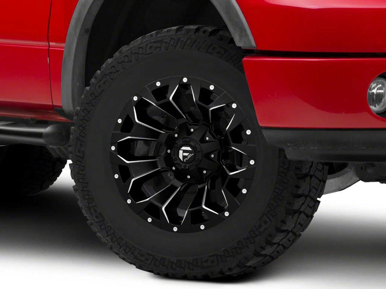 Fuel Wheels Assault Satin Black Milled 6-Lug Wheel; 18x9; -12mm Offset (04-08 F-150)