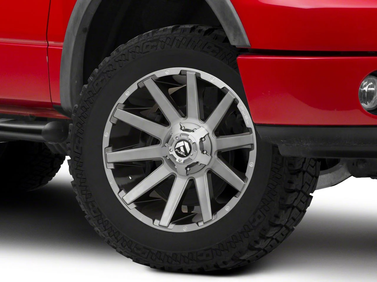 Fuel Wheels Contra Platinum Brushed Gunmetal 6-Lug Wheel; 20x9; 19mm Offset (04-08 F-150)