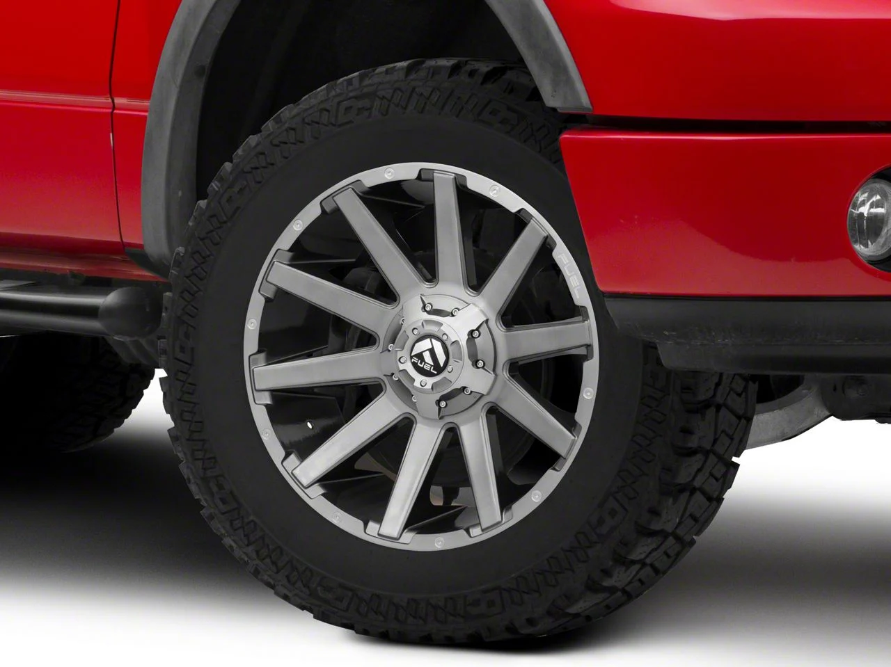 Fuel Wheels Contra Platinum Brushed Gunmetal 6-Lug Wheel; 20x9; 2mm Offset (04-08 F-150)