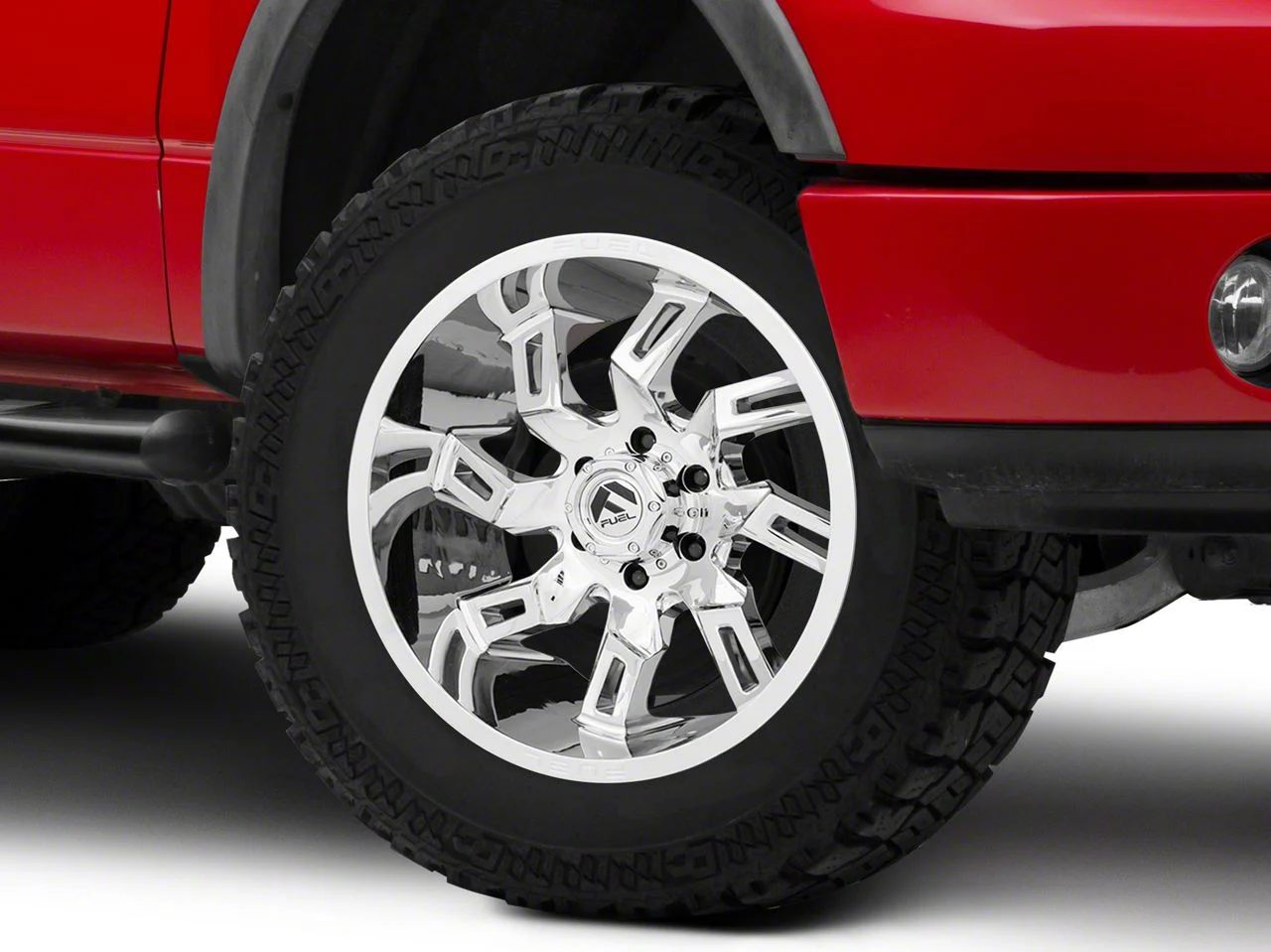 Fuel Wheels Lockdown Chrome 6-Lug Wheel; 20x10; -18mm Offset (04-08 F-150)