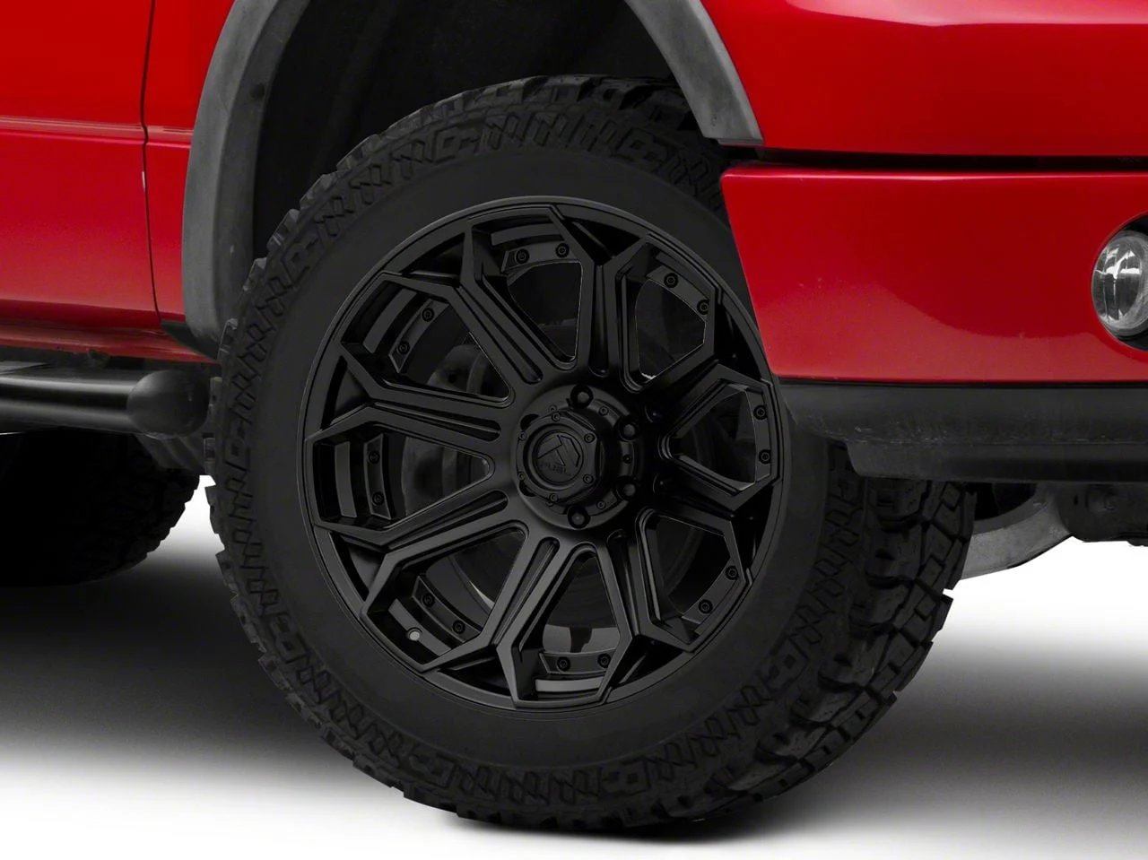 Fuel Wheels Siege Matte Black 6-Lug Wheel; 22x10; -18mm Offset (04-08 F-150)