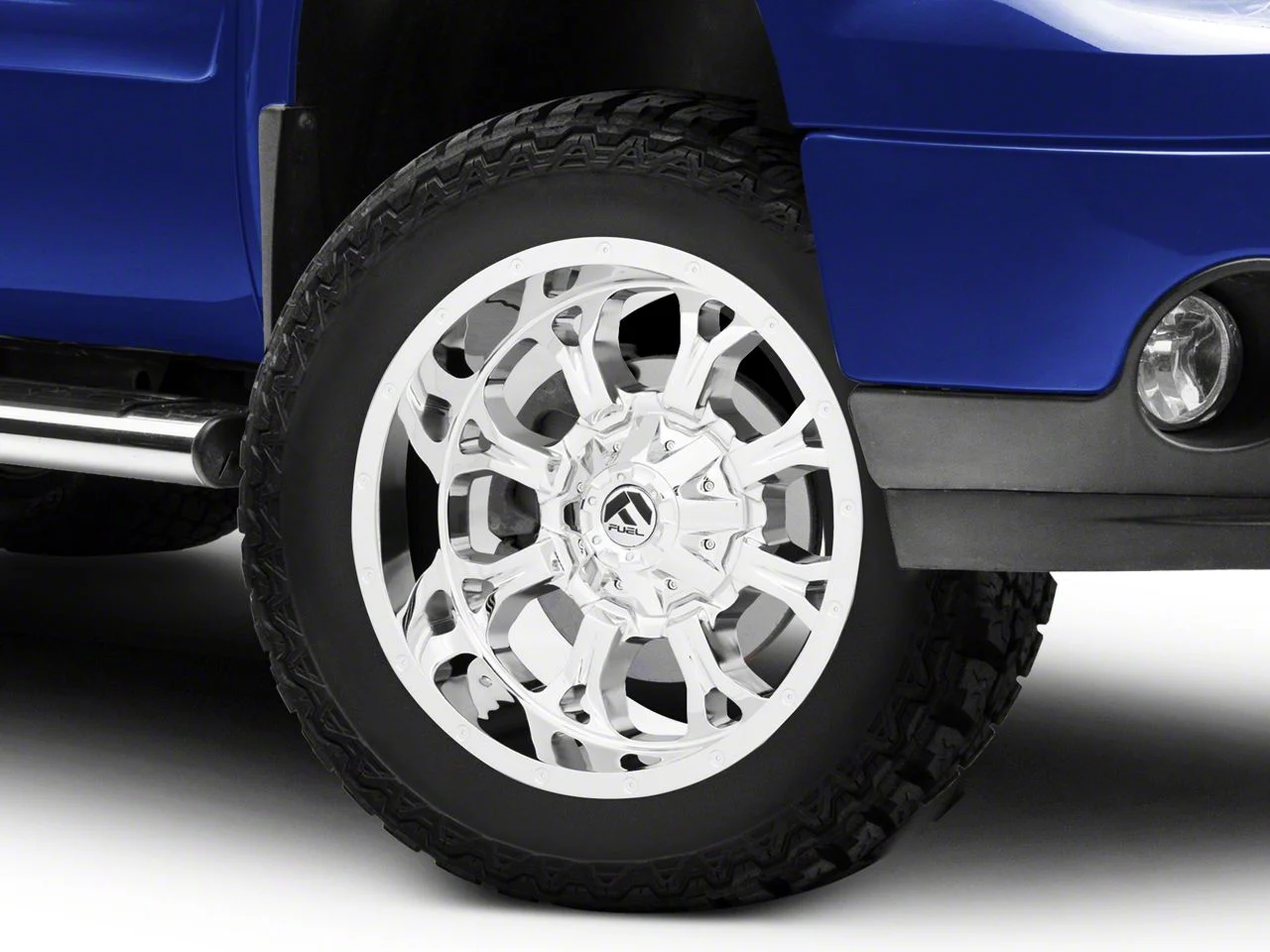 Fuel Wheels Krank Chrome 6-Lug Wheel; 20x10; -12mm Offset (07-13 Sierra 1500)