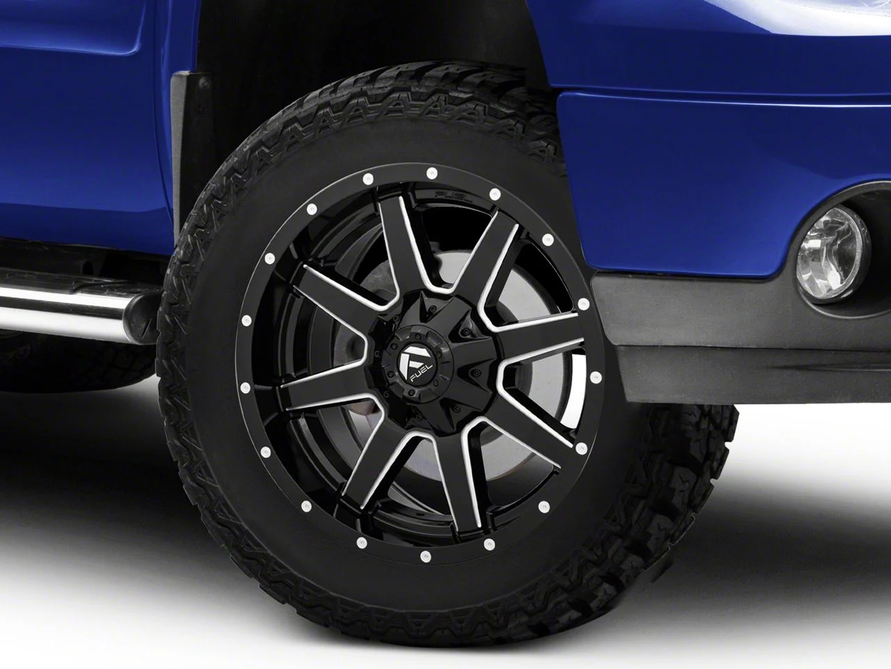 Fuel Wheels Maverick Gloss Black Milled 6-Lug Wheel; 20x9; 20mm Offset (07-13 Sierra 1500)